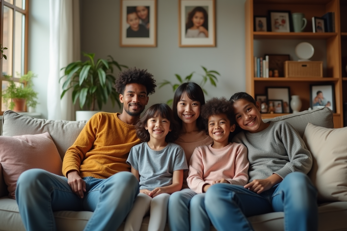 famille diversifiée